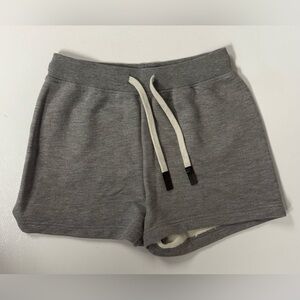 Aether Foundation Sweatshort Light Heather Gray Comfort Athleisure Women Small